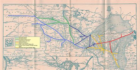 Soo Line Railroad Map - South Carolina Map