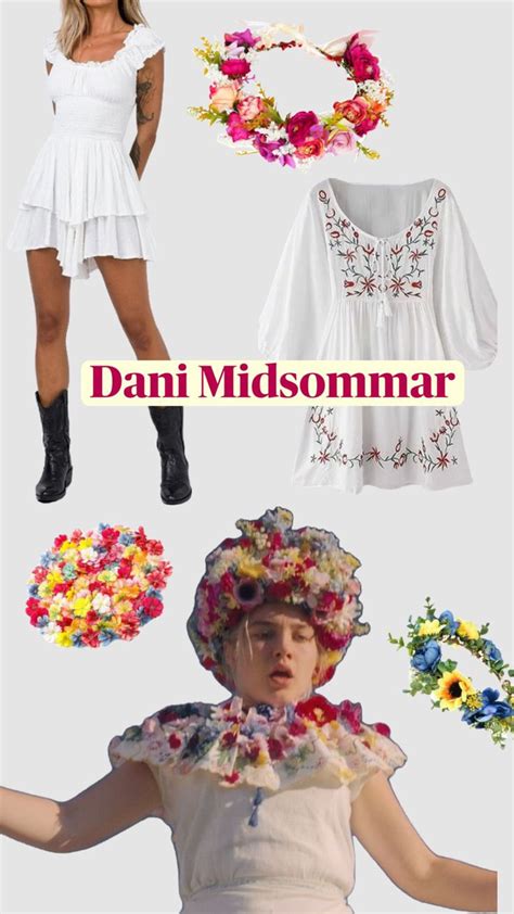 Dani Midsommar horror Halloween costume inspo/idea perfect for solo or ...