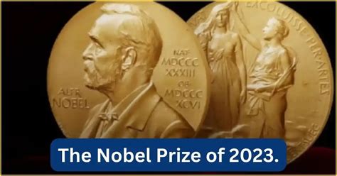 Nobel Prize 2023-Winning Work That Saved The World » Gaongada