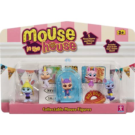 Mouse in The House Millie & Friends 5 Pack Collectable Toys Figures – Maqio