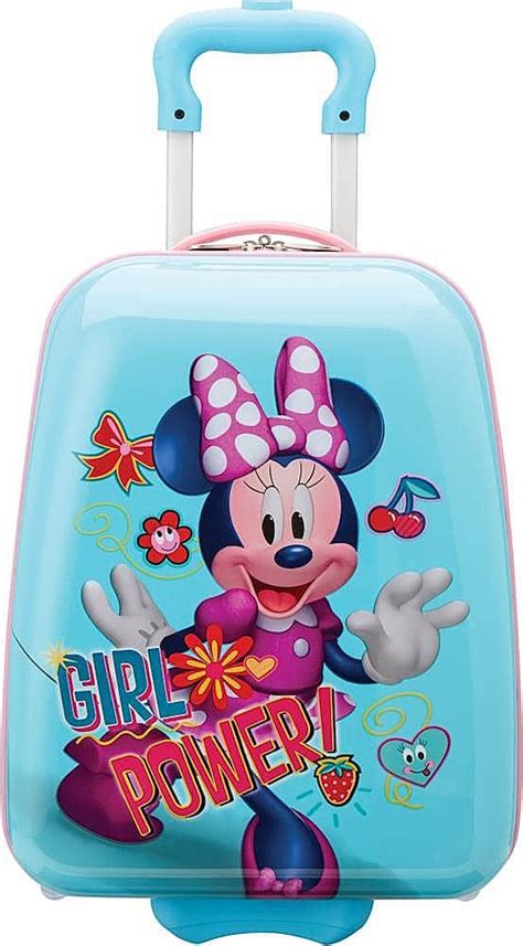 Customer Reviews: American Tourister Disney Kids 18" Hardside Upright Suitcase Minnie Mouse ...