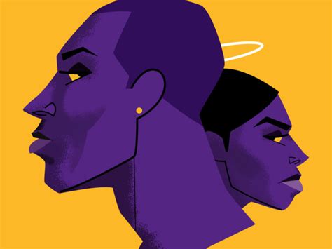 Kobe and Gigi by Diego Riselli on Dribbble