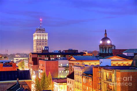 Downtown Lancaster Pennsylvania Skyline Photograph by Denis Tangney Jr - Pixels