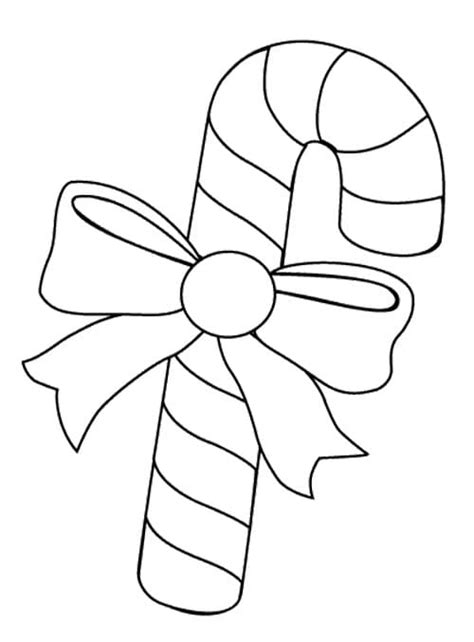 Christmas Candy Cane coloring page - Download, Print or Color Online ...