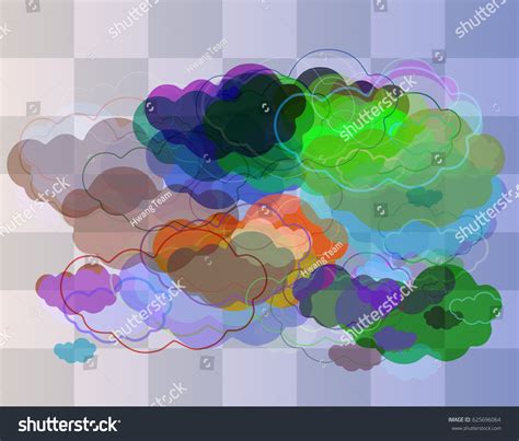 Mist Texture Background Stock Vector (Royalty Free) 625696064 ...