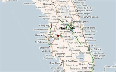 Plant City Florida Map | Wells Printable Map