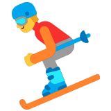 ⛷️ Skier Emoji – Meaning, Pictures, Codes – 📕 EmojiGuide