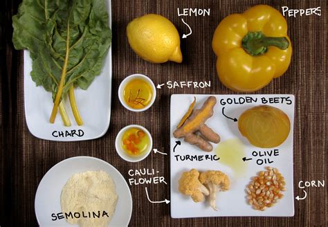 Yellow Foods! Colorful Cooking Without Artificial Dyes. - Instructables