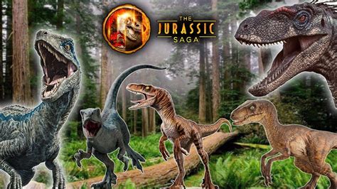 EVERY VELOCIRAPTOR IN THE JURASSIC SAGA! - (Movie Canon) - YouTube