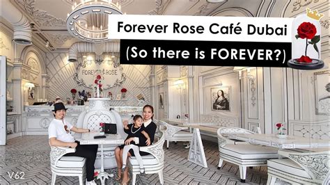 Forever Rose Café | Most Instagrammable Café in Dubai | 2D Interior | Valentine Family Date ...