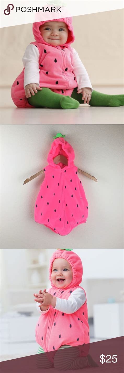 Carters Strawberry Halloween Costume Pink strawberry costume. Great ...