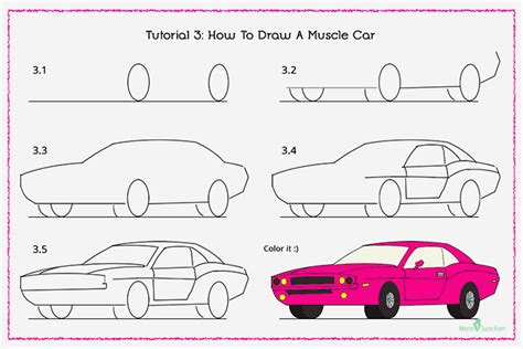 How To Draw A Car Step By Step For Kids?