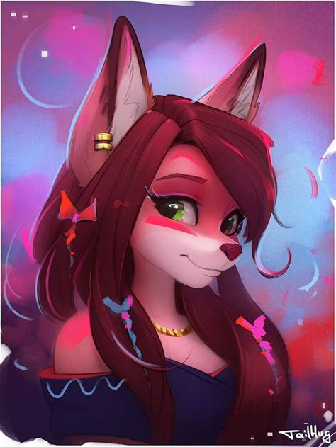 Smile by TailHug | Furry drawing, Anthro furry, Anime furry