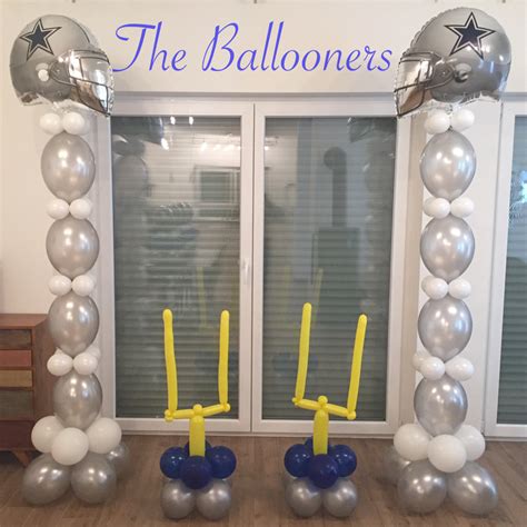 Balloons - Dallas Cowboys Theme | Dallas cowboys birthday, Dallas ...