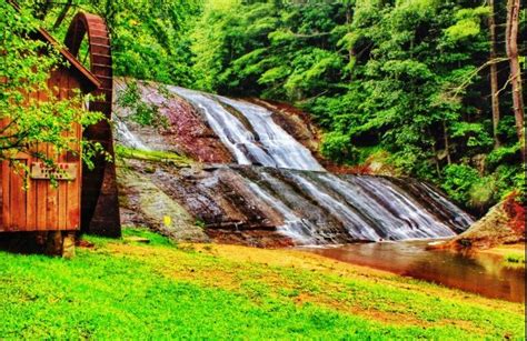 The falls that gave my hometown Moravian Falls it's name. | Wilkes county, Waterfall, Nc waterfalls