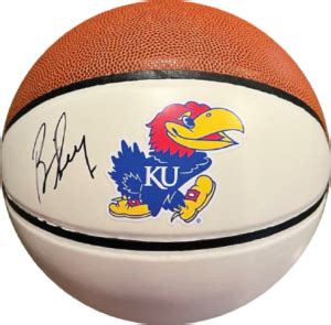 Jayhawk Autographs - Buy Bill Self Kansas Jayhawk Autographed Basketball