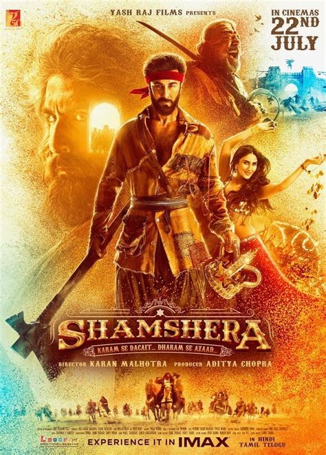 Shamshera Movie (2022) | Release Date, Review, Cast, Trailer, Watch ...