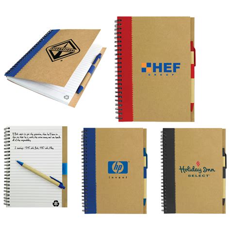 Logo Branded Recycled Paper Notebooks: Branded Online | Promotion Products