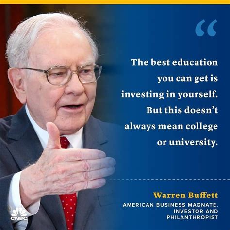 Do you agree with Warren? Comment below💯👌👇 . By @cnbc Entrepreneur Motivation, Business ...