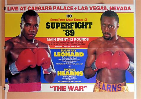 On This Day: Sugar Ray Leonard vs. Thomas Hearns II