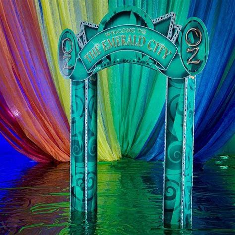 Shindigz 9 ft. 6 in. Oz Entrance | Wizard of oz decor, Emerald city ...