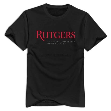 High Quality Men's Rutgers University Roundneck 100% Cotton T Shirts ...