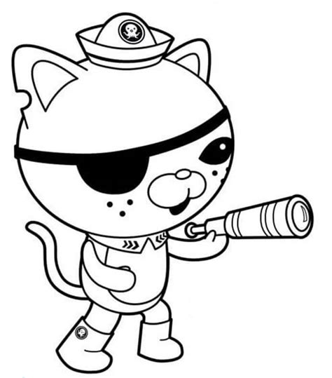 Kwazii Octonauts Coloring Page - Free Printable Coloring Pages for Kids