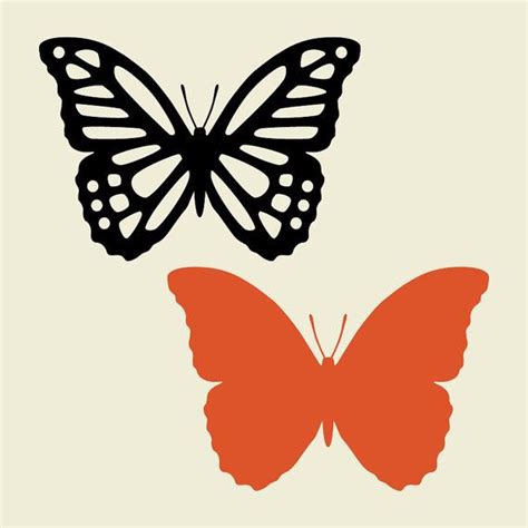 Image result for Free Butterfly SVG Files for Cricut | Butterflies svg, Flower template, Paper ...