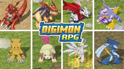 How to Get ALL ROOKIE DIGIMON in Digimon RPG! - YouTube