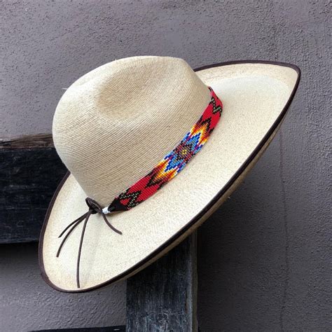 Hat Band Beaded Hatbands Cowboy Western Jewelry Leather - Etsy