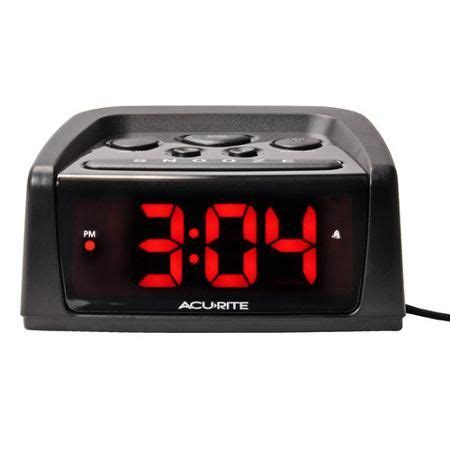 AcuRite Loud Electric Alarm Clock 13019A3 - Walmart.com | Alarm clock, Loud alarm clock ...