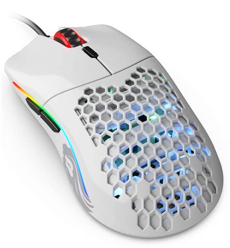 Buy Glorious Gaming Mouse - Model O Minus 58 g Superlight Honeycomb Mouse, Glossy White Mouse ...