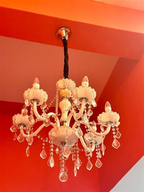 Crystal Chandeliers Light, Furniture & Home Living, Lighting & Fans ...