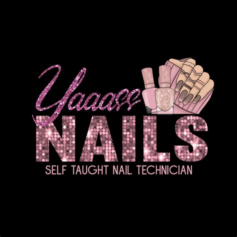 DIY Nail Logo Nail Logo Design Nail Tech Logo Nails Logo | Etsy