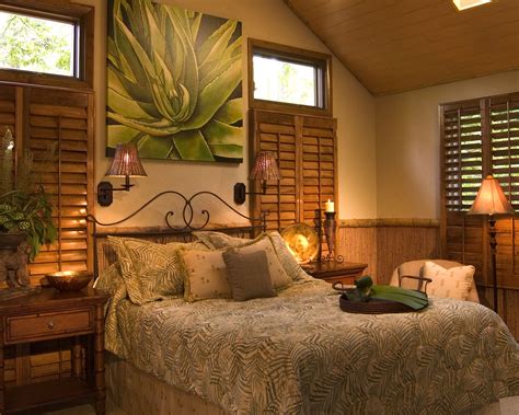 Tropical themed guest bedroom by JRML | Tropical bedrooms, Tropical bedroom decor, Exotic bedrooms