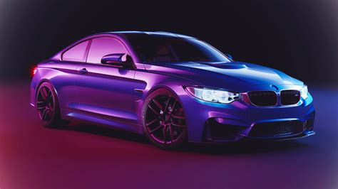 Download 4k Bmw Purple Car Wallpaper | Wallpapers.com