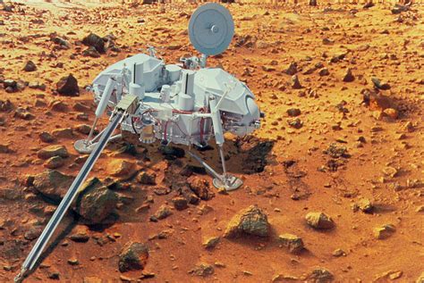 Digital Composite Image Of Viking Lander On Mars Photograph by Science ...