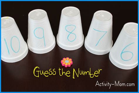 Guess the Number - The Activity Mom