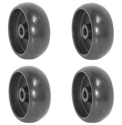 Set of 4 Mower Deck Wheels Replace John Deere GX10168 | eBay