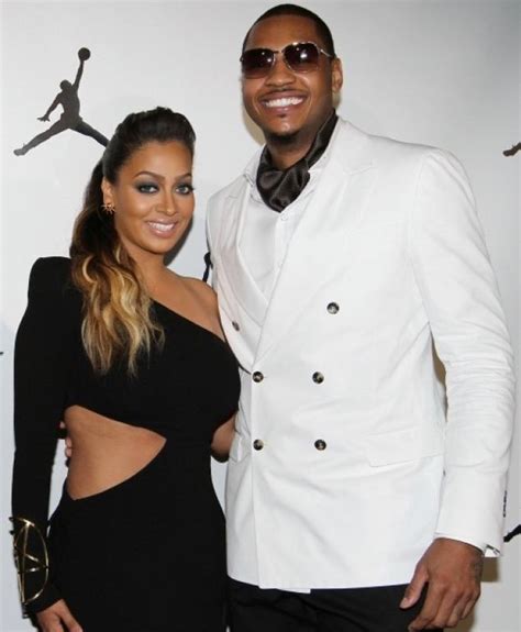 Sports Stars: Carmelo Anthony with Wife Pics