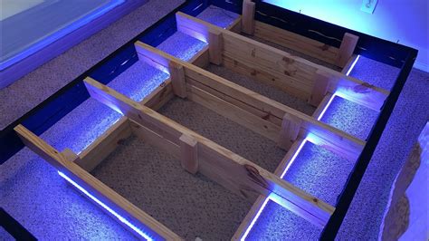 Floating Bed With Led Lights Under | vlr.eng.br