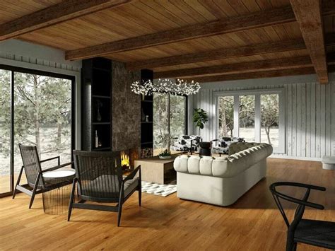 Modern Cabin Interior Ideas