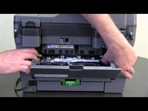 Brother Printer DCP -L2541DW How Do Clear The Message "Jam Rear" - YouTube