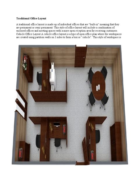 Traditional Office Layout | PDF