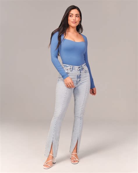 Women's Curvy Jeans | Abercrombie & Fitch