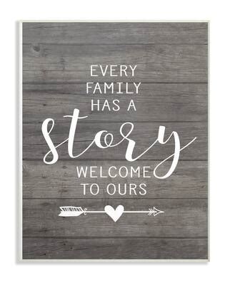 Stupell Industries Every Family Has A Story Wall Plaque | Michaels