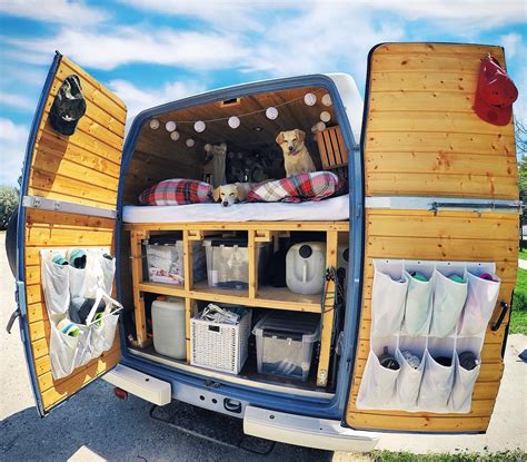 Van Life Storage And Organization Ideas with Examples | Diy campervan ...