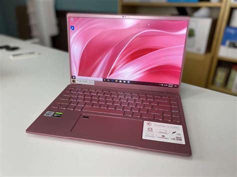 MSI Prestige 14 laptop in pink - TechGadgetsCanada.com