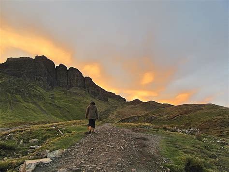 HD wallpaper: united kingdom, portree, old man of storr, mountains ...