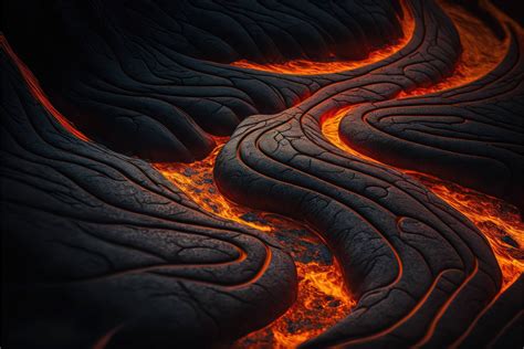 Volcanic lava hd wallpaper 4k background